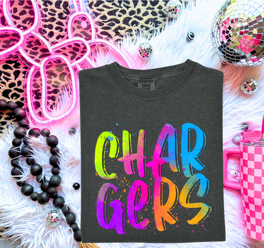 Chargers (Bright Colored Graffiti Style Mascots) - DTF