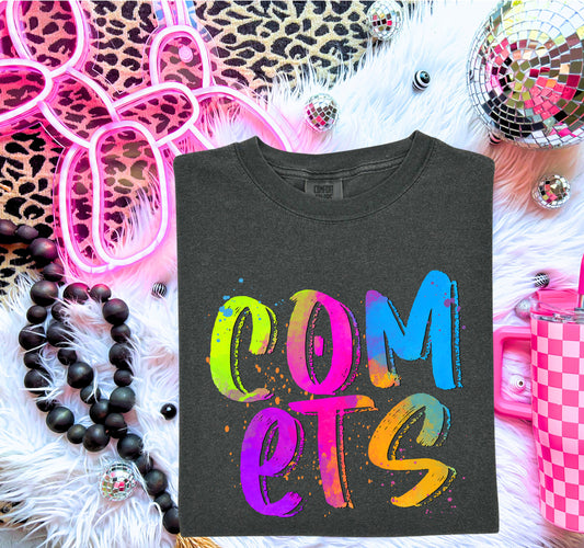 Comets (Bright Colored Graffiti Style Mascots) - DTF