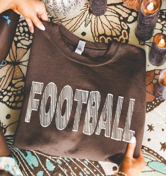 Football (Sports Scribble) - DTF