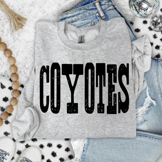 Coyotes (Mixed Up Mascot) - DTF