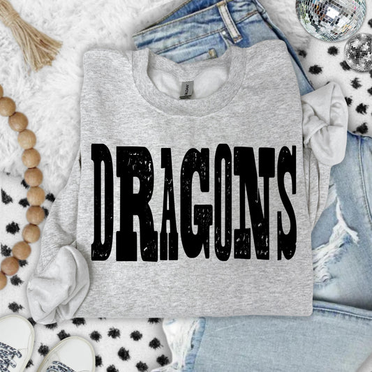 Dragons (Mixed Up Mascot) - DTF