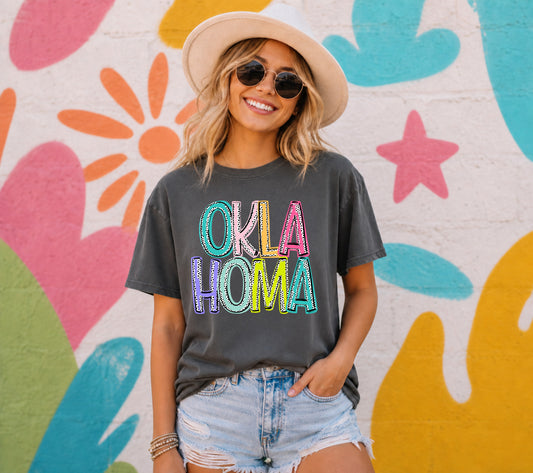 Oklahoma (Dixie Dot States) - DTF