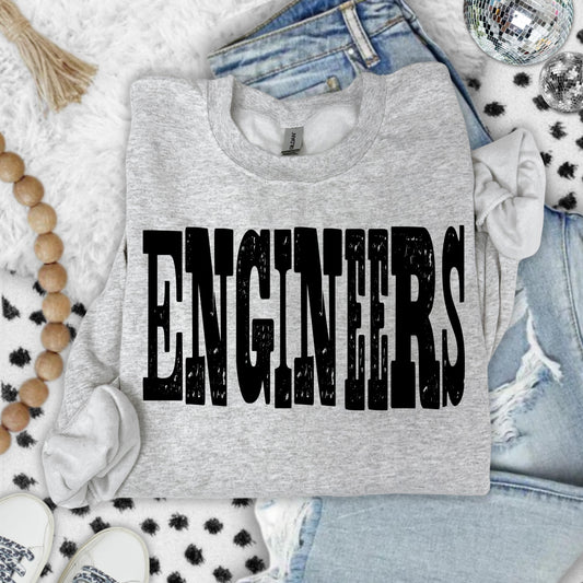 Engineers (Mixed Up Mascot) - DTF