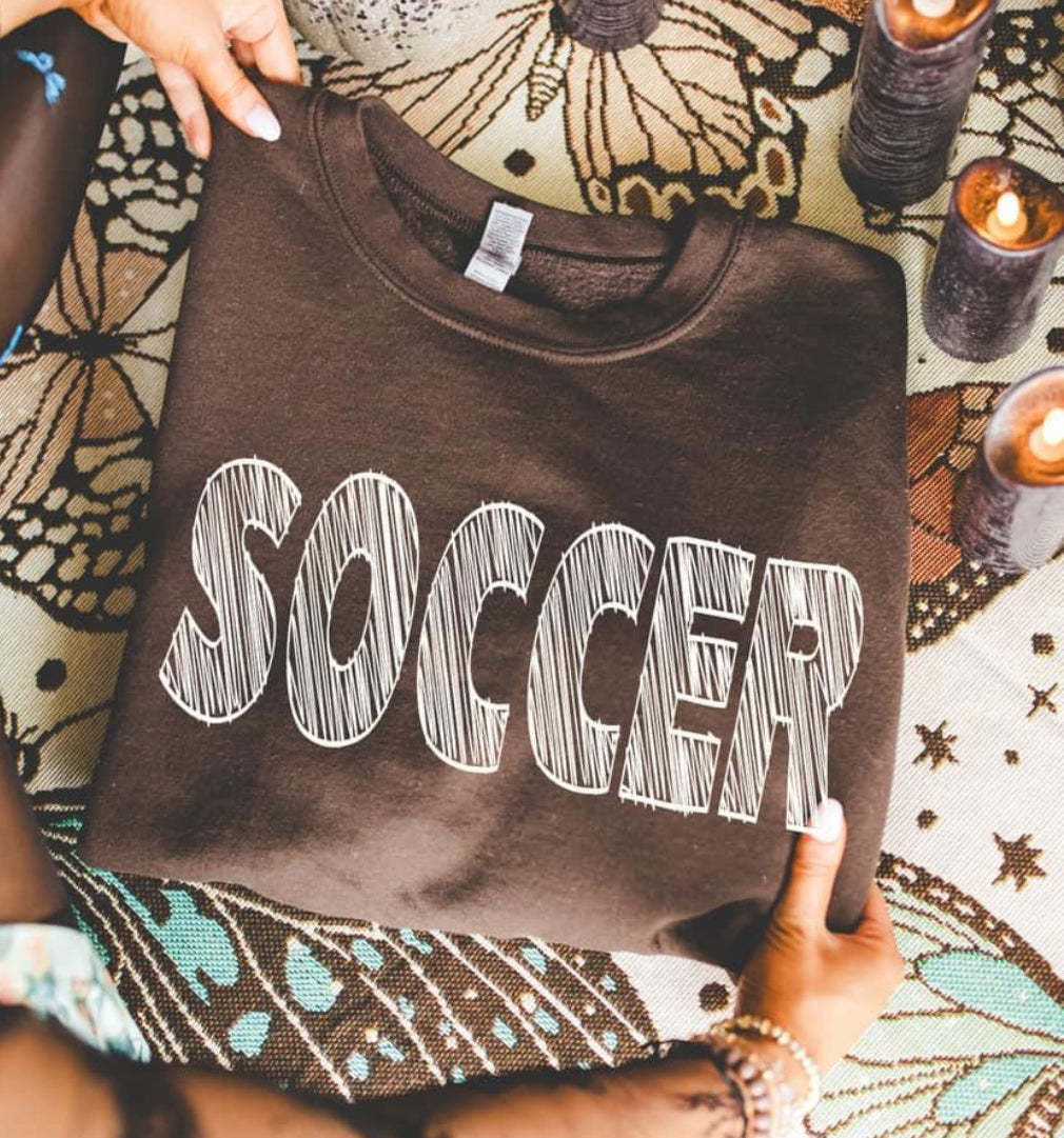 Soccer (Sports Scribble) - DTF