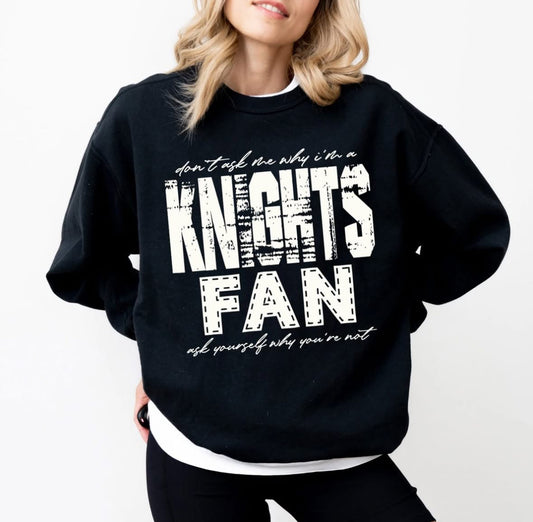 Knights (Don't Ask Me Why Spirit Mascot) - DTF