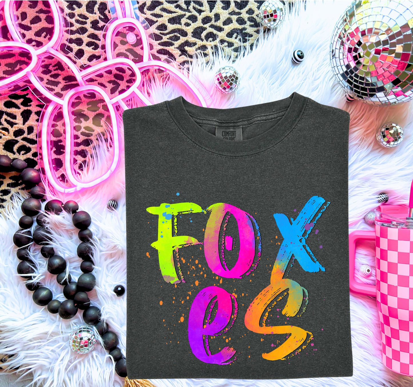 Foxes (Bright Colored Graffiti Style Mascots) - DTF