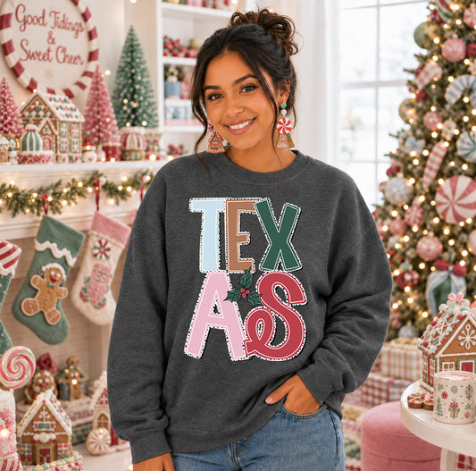 Texas (Holly Jolly State) - DTF
