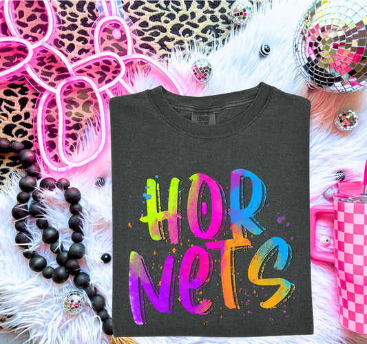 Hornets (Bright Colored Graffiti Style Mascots) - DTF