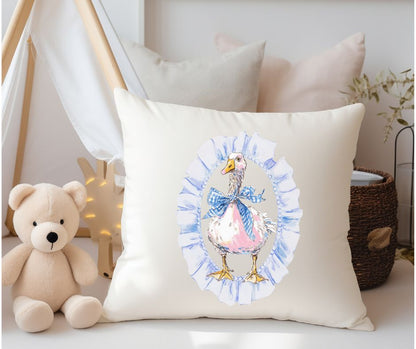 Watercolor Goose Frame - DTF