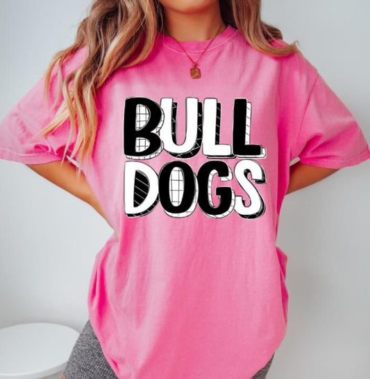 Bulldogs (Tux Deluxe Mascot) - DTF