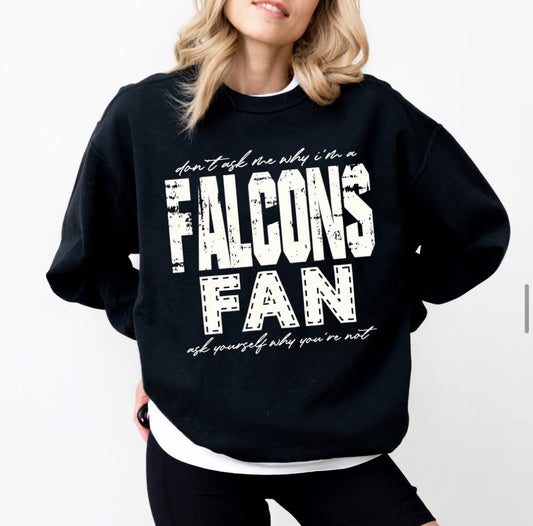 Falcons (Don't Ask Me Why Spirit Mascot) - DTF