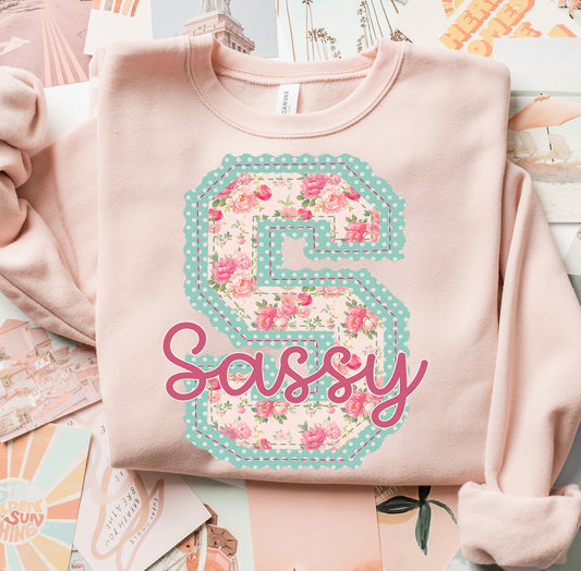 Sassy (Sweet Vintage Family Names) - DTF