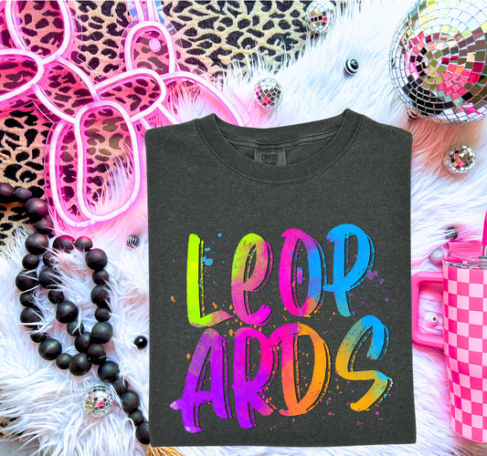 Leopards (Bright Colored Graffiti Style Mascots) - DTF