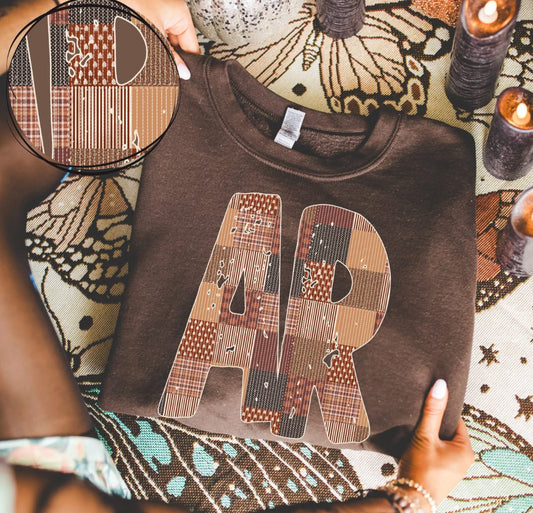 AR (Autumn Quilted Distressed State) - DTF