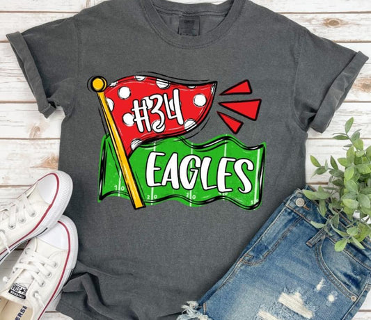 CUSTOM Pennant Field Mascot - Design/Mock Up