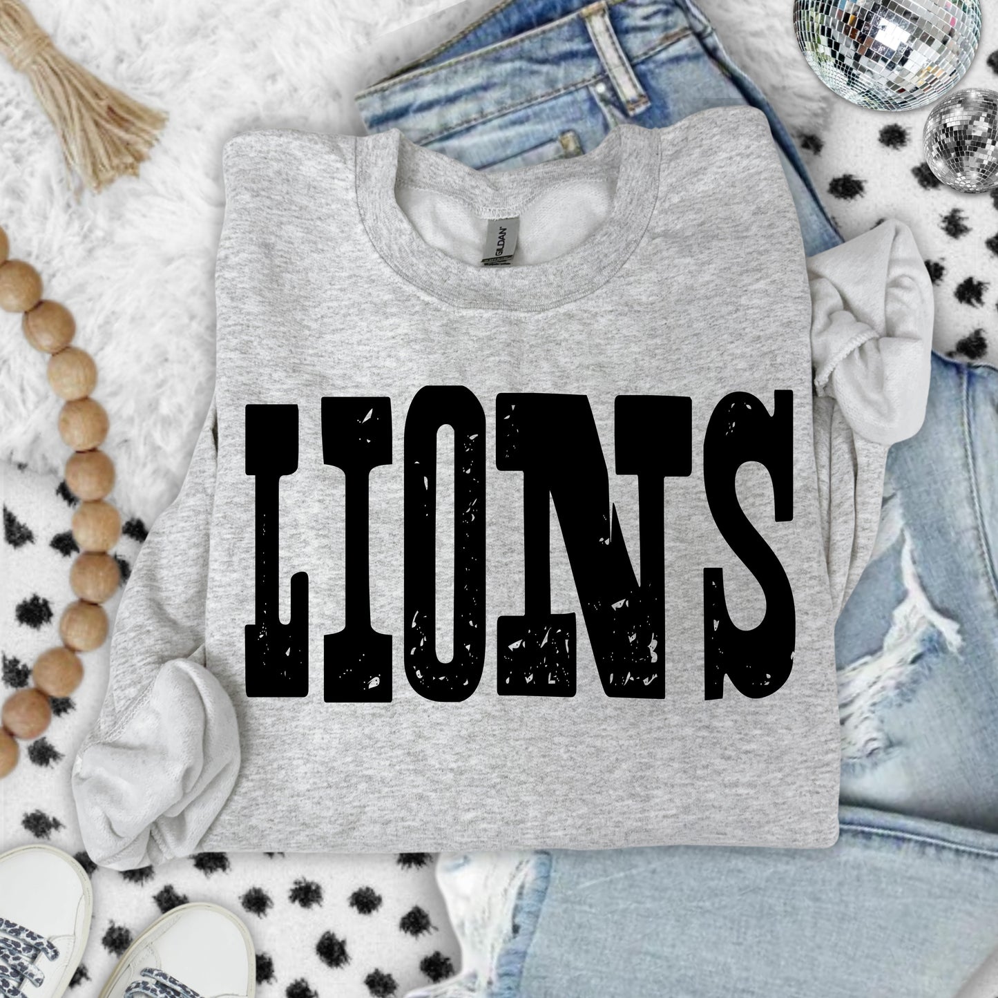 Lions (Mixed Up Mascot) - DTF