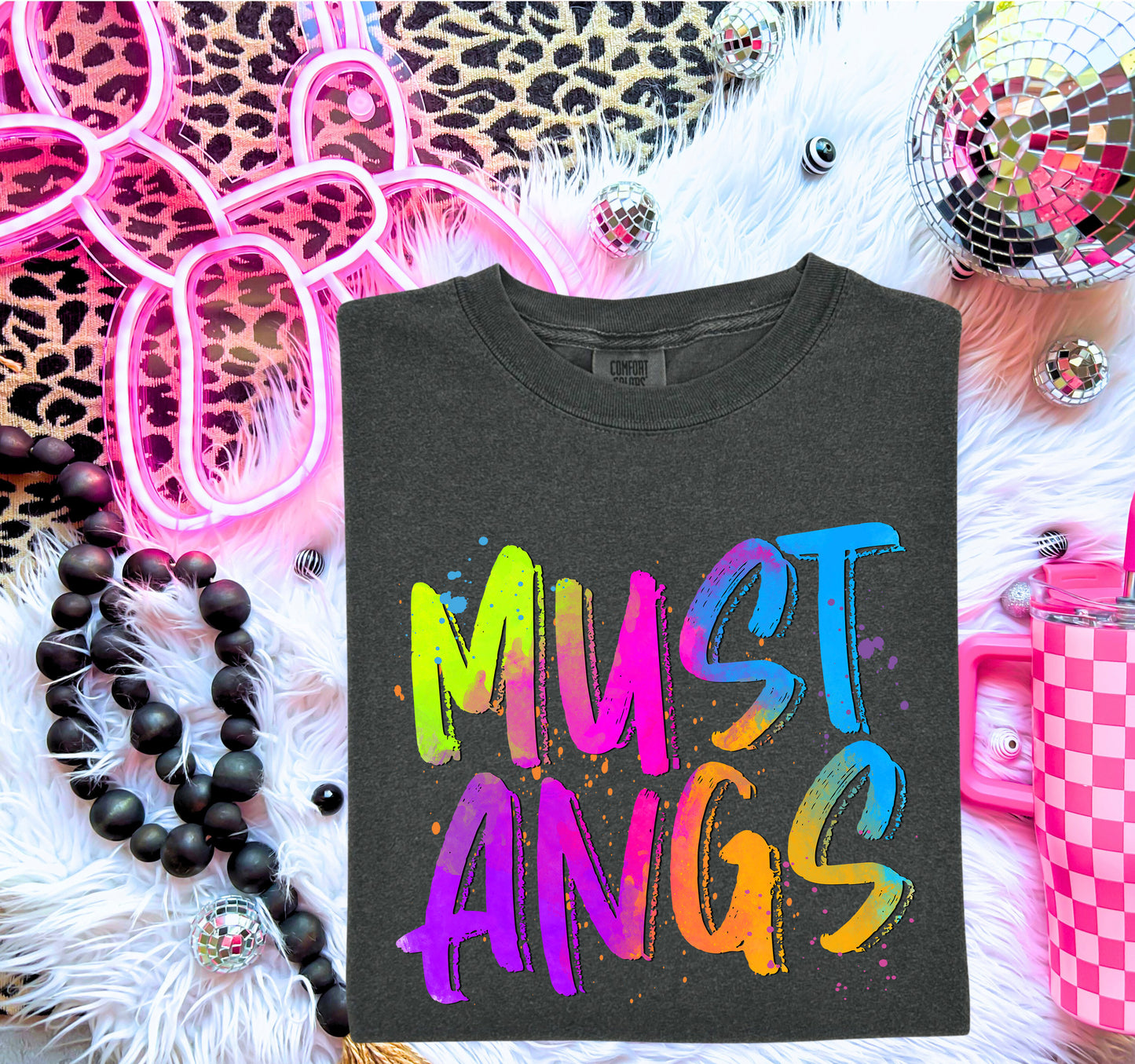 Mustangs (Bright Colored Graffiti Style Mascots) - DTF