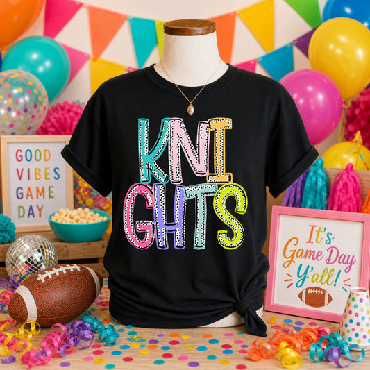 Knights (Dixie Dots Mascot) - DTF