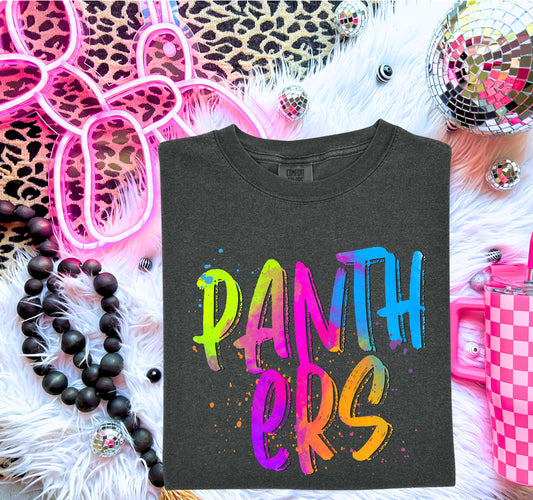 Panthers (Bright Colored Graffiti Style Mascots) - DTF