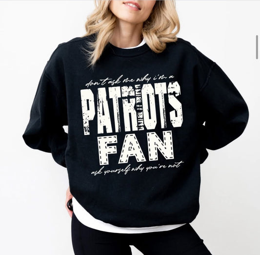 Patriots (Don't Ask Me Why Spirit Mascot) - DTF