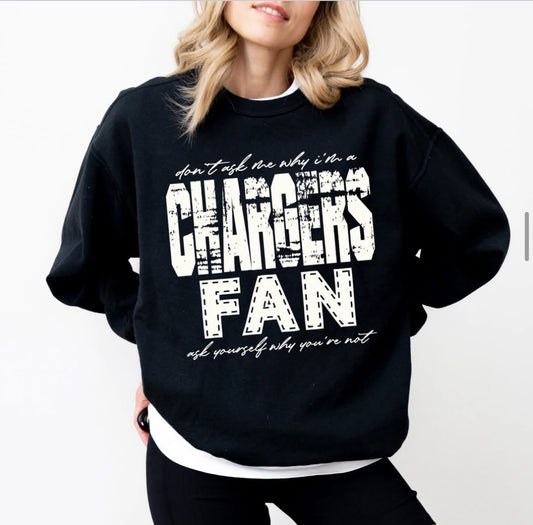 Chargers (Don't Ask Me Why Spirit Mascot) - DTF