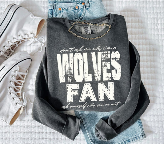 Wolves (Don't Ask Me Why Spirit Mascot) - DTF