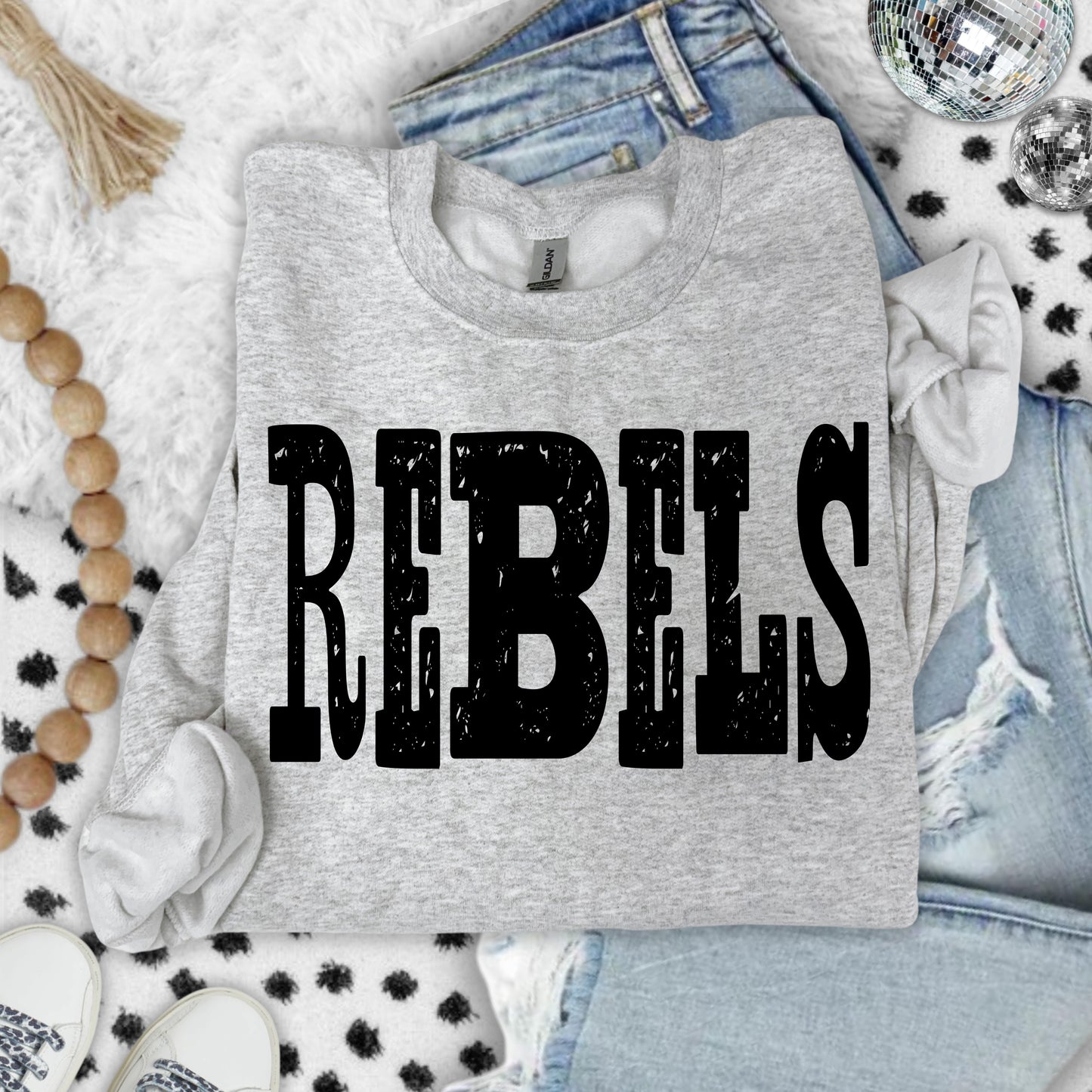 Rebels (Mixed Up Mascot) - DTF