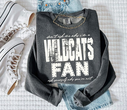 Wildcats (Don't Ask Me Why Spirit Mascot) - DTF