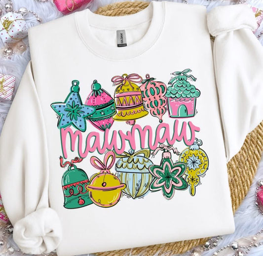 Mawmaw (Ornament Name Frame) - DTF