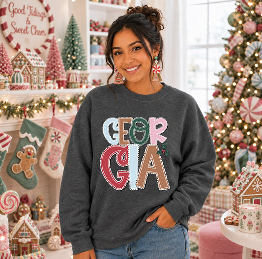 Georgia (Holly Jolly State) - DTF