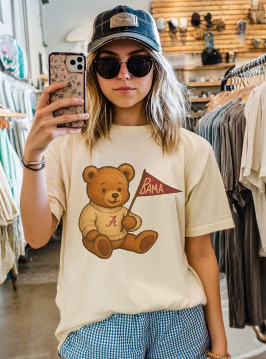 Alabama (Teddy Bear Pennant) - DTF