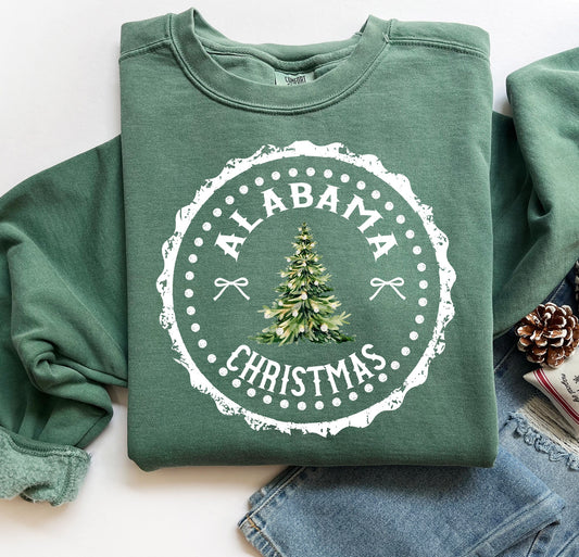 Alabama (Christmas State Stamp) - DTF