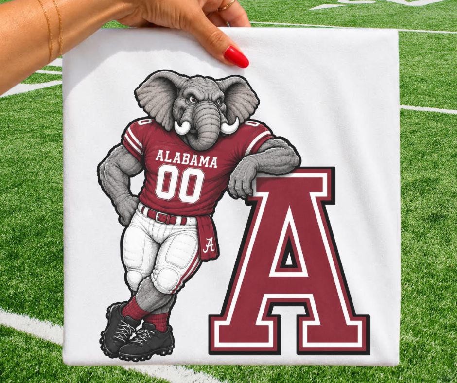 Alabama (Leaning Mascots) - DTF
