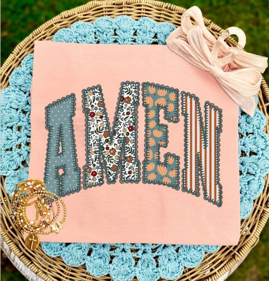 Amen (fall themed) - DTF