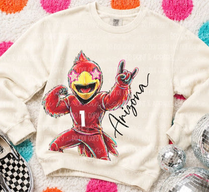 Arizona (Rockin NFL Mascot) - DTF