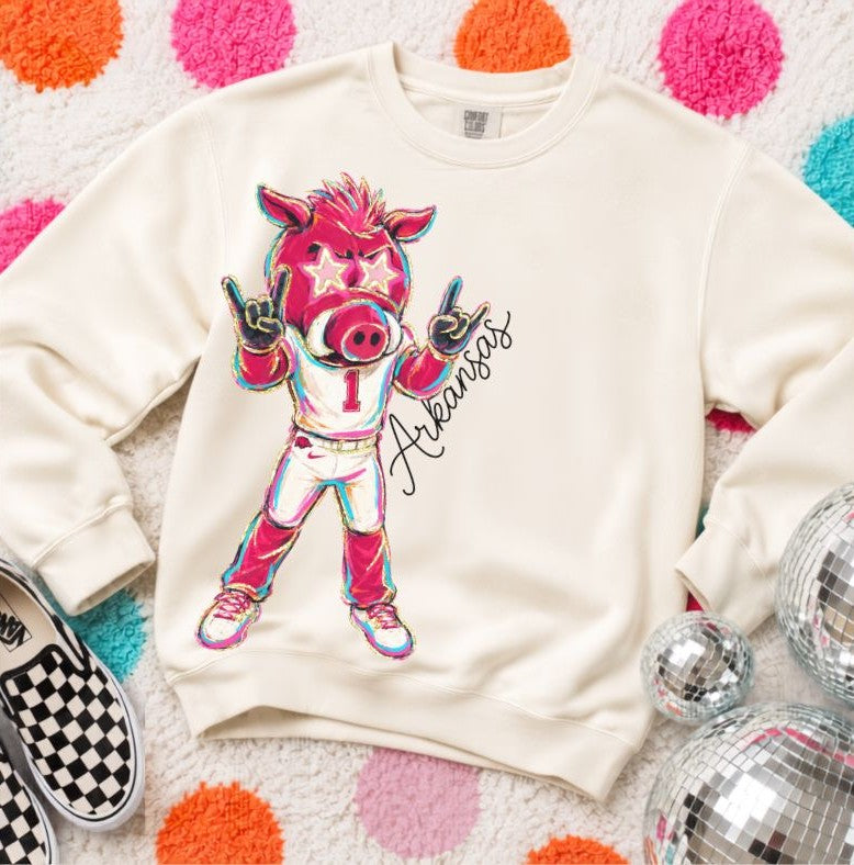 Arkansas (Rockin Mascot College) - DTF