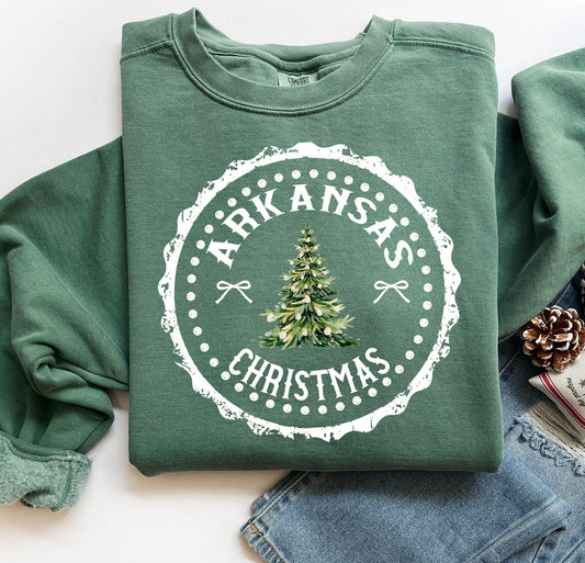Arkansas (Christmas State Stamp) - DTF
