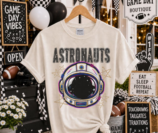 Astronauts (Grunge Varsity Mascot) - DTF
