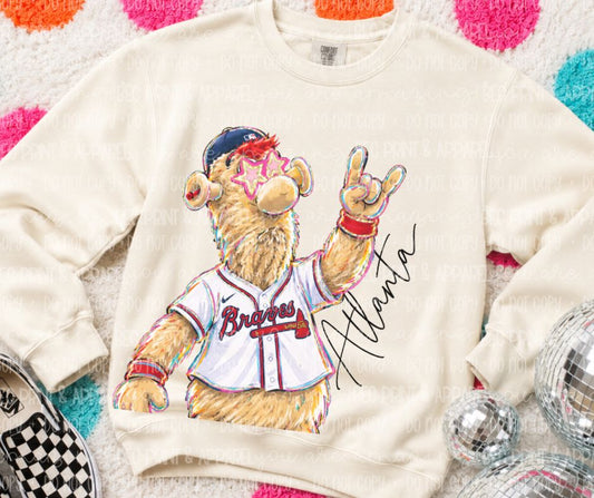 Atlanta Braves (Rockin MLB Mascot) - DTF
