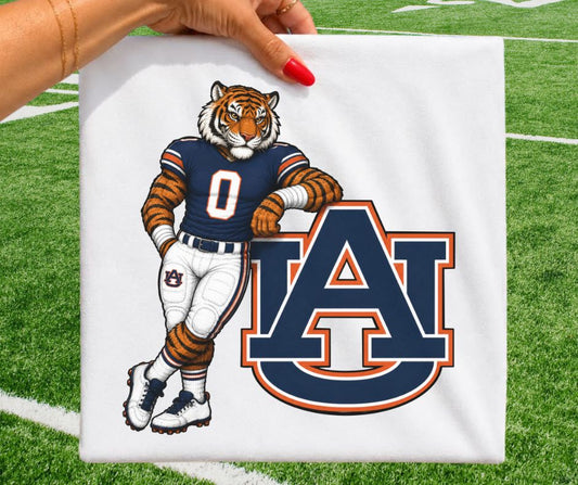 Auburn (Leaning Mascots) - DTF