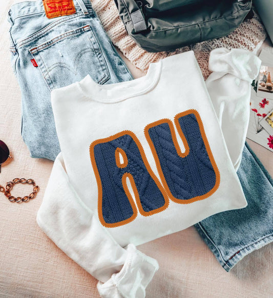 Auburn (Sweater Patch Teams) - DTF