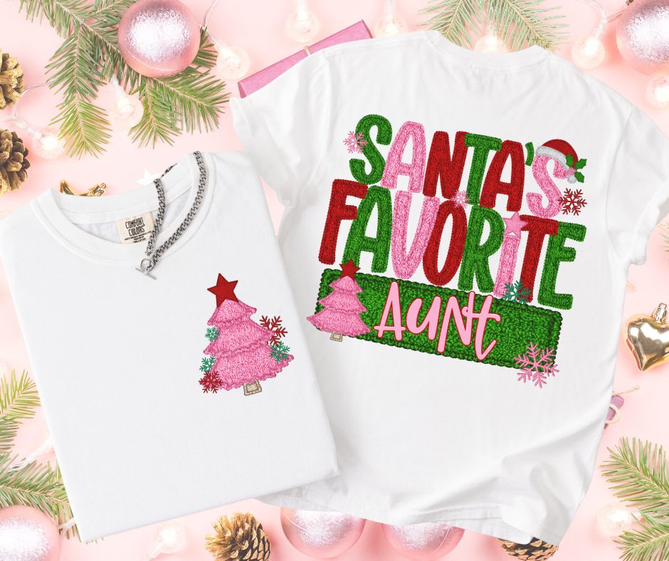 Aunt (Santa's Favorite) - DTF