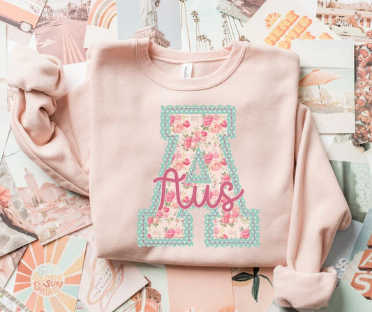 Aus (Sweet Vintage Family Names) - DTF