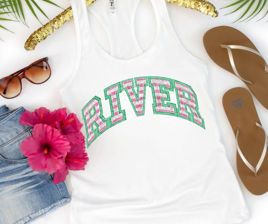 River Applique - DTF