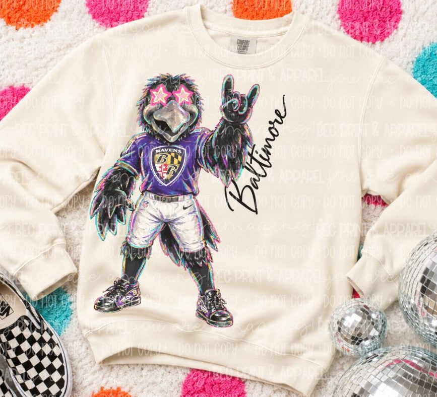 Baltimore (Rockin NFL Mascot) - DTF