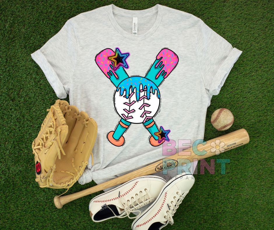 Baseball Drip - DTF