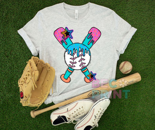 Baseball Drip - DTF
