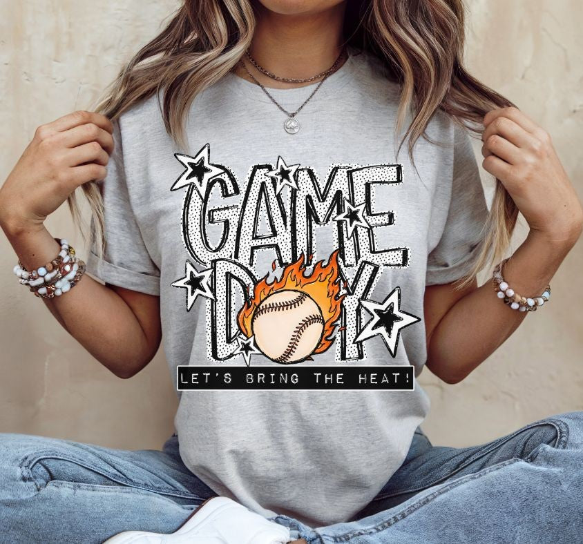 Game Day Baseball (Let's Bring the Heat) - DTF