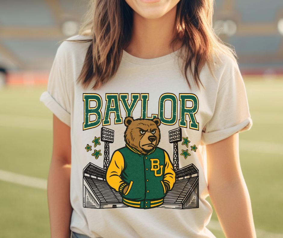 Baylor (College Letterman Mascot) - DTF