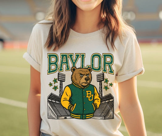 Baylor (College Letterman Mascot) - DTF